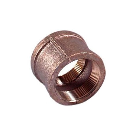 Merit Brass Co Brass 125 Lb Lead Free Fitting 4" Coupling NPT Female XNL111-64